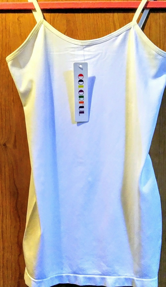 New white camisole.